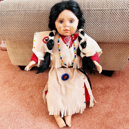 Buy & Sell Dorset Bournemouth, Christchurch and Poole - Photos for Fine Porcelain Native American Girl Doll