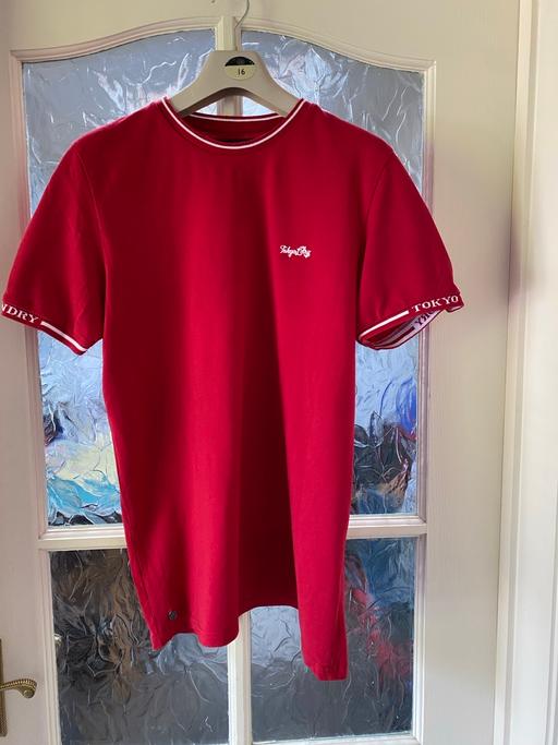 Buy & Sell North Northamptonshire Great Addington - North Northamptonshire - Photos for Men’s Tokyo Laundry T Shirt Red