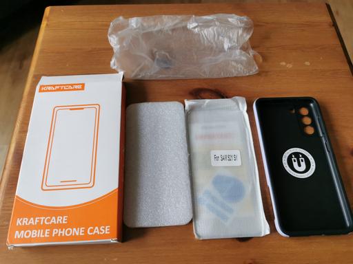 Buy & Sell West Midlands Wolverhampton - Photos for Shockproof Armor Samsung Galaxy S21 Light Pur