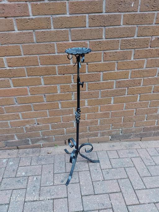 Buy & Sell West Midlands Birmingham - Photos for Tall iron candle stand holder