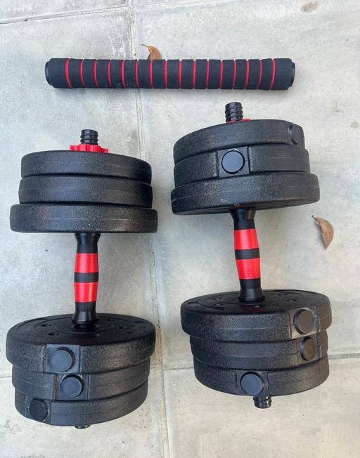 Buy & Sell Central London Queensway - Central London - Photos for 2 x 10kg dumb bell set