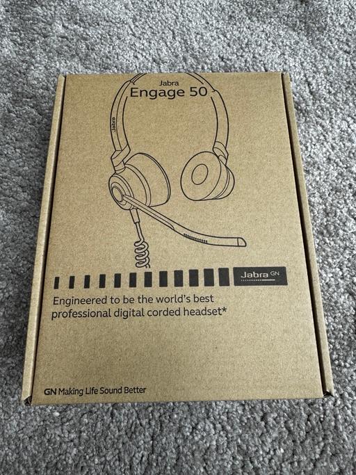 Buy & Sell Warwickshire Nuneaton and Bedworth - Photos for Jabra Engage 50 On-Ear Stereo Headset