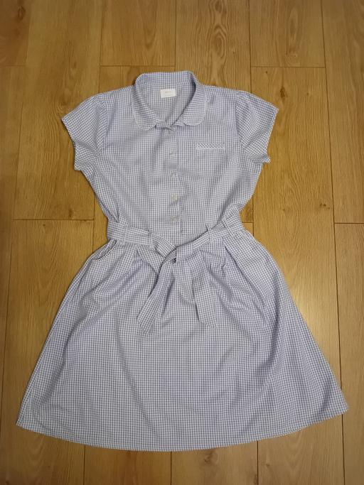 Buy & Sell Essex Thurrock - Essex - Photos for Blue Gingham Belted School Dress - 14yrs