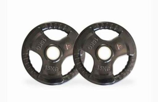 Buy & Sell Greater Manchester Bolton - Photos for 2 x 15kg rubber tri grip 2