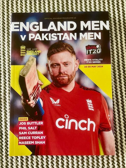 Buy & Sell East London Redbridge - Photos for England v Pakistan t20 programme x 6 2024