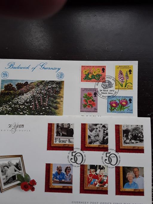 further learning West Midlands Sandwell - Photos for Guernsey FDCs (stamps)