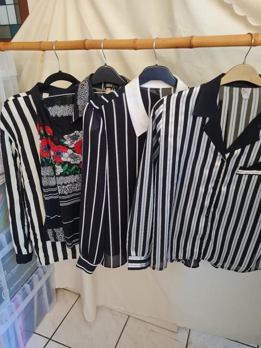 Buy & Sell West Midlands Birmingham - Photos for Collection of spot/stripe blouses