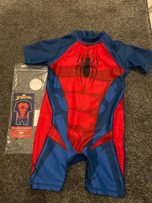 Buy & Sell Merseyside Knowsley - Photos for Spiderman baby swimsuit. 18-24m, & 2-3yrs.