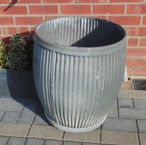 Buy & Sell West Midlands Sandwell - Photos for (#1327) galvanized dolly tub planter