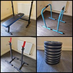 Weight bench dumbells and barbells for Sale Sport Leisure in Shpock