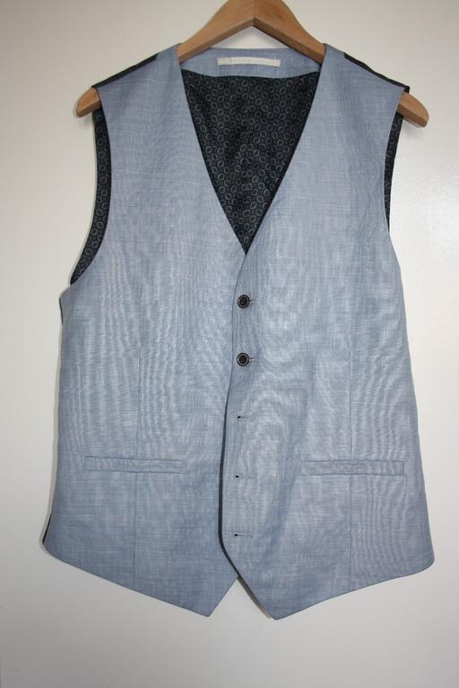 Buy & Sell North West London Chalk Farm - North West London - Photos for Burton blue waistcoat size M