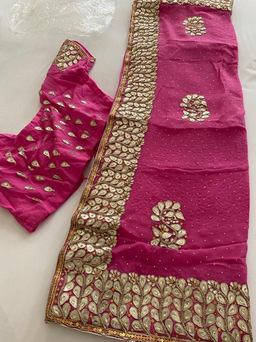 Buy & Sell West London Hillingdon - Photos for Beautiful Gotta work New Saree