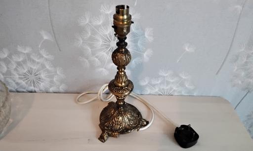 Buy & Sell West Midlands Birmingham - Photos for vintage ornate brass table lamp lovely