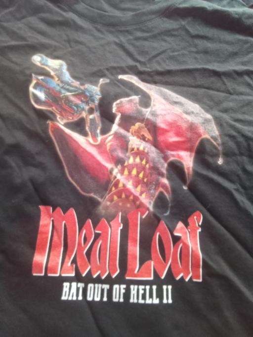 Buy & Sell Carmarthenshire - Wales Pwll - Carmarthenshire - Photos for MEATLOAF Bat out of Hell 2 t-shirt