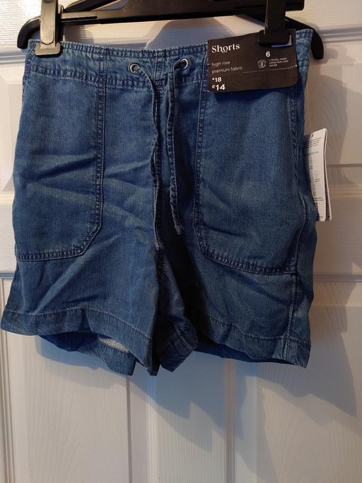 Buy & Sell Leicestershire Charnwood - Photos for Women's blue shorts size 6