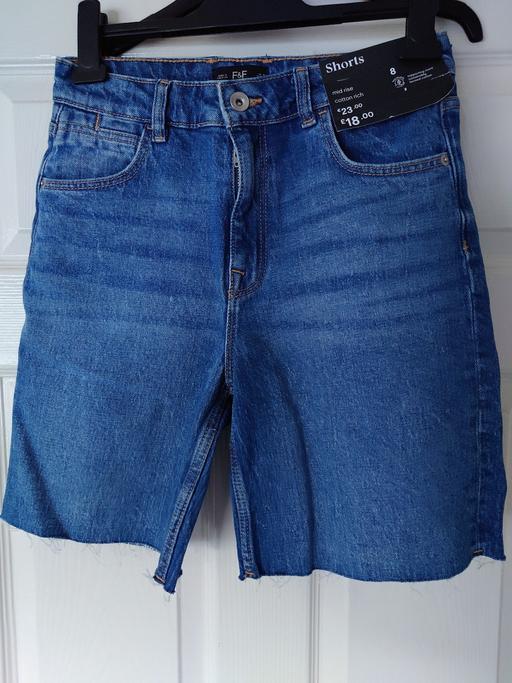 Buy & Sell Leicestershire Charnwood - Photos for Women's denim shorts size 8