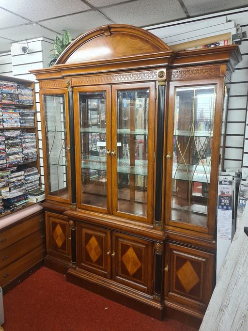 Buy & Sell Lancashire Blackpool - Photos for Kensington Antique Glass Cabinet RRP £1995