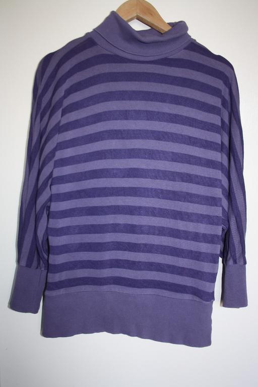 Buy & Sell North West London Chalk Farm - North West London - Photos for Purple striped jumper size M