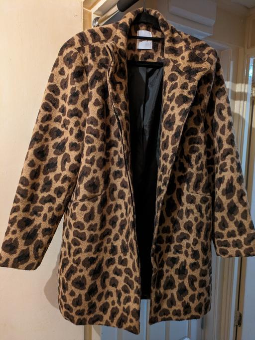 Buy & Sell West Midlands Birmingham - Photos for Faux Fur Leopard Skin Coat from Styled By