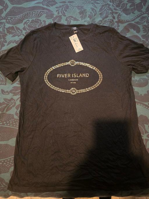 Buy & Sell West Midlands Sandwell - Photos for river island tshirt new size 10