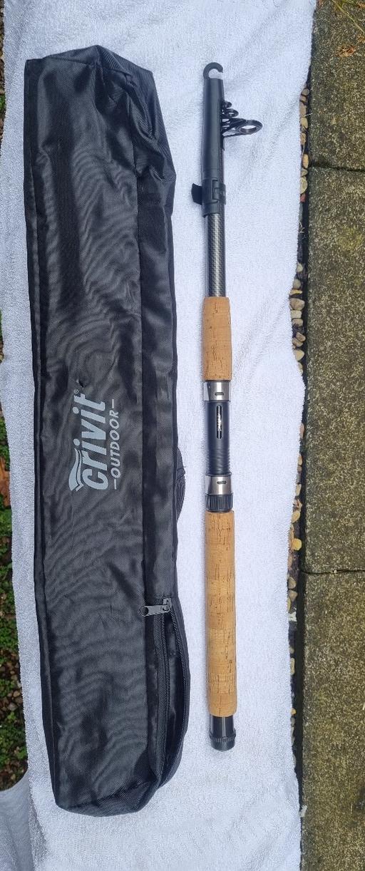 Buy & Sell West Midlands Birmingham - Photos for Cranesports Cork Fishing Rod with bag