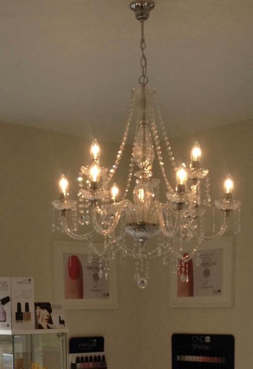 Buy & Sell - Photos for BHS 9 Light Chandelier