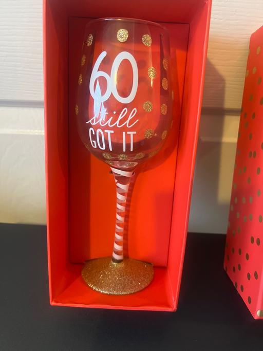 Buy & Sell East London Havering - Photos for 60th Wine Glass