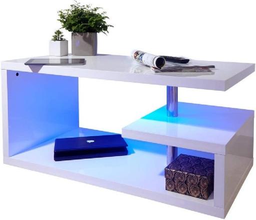 Buy & Sell Central London - Photos for Polar LED Coffee Shelves Table