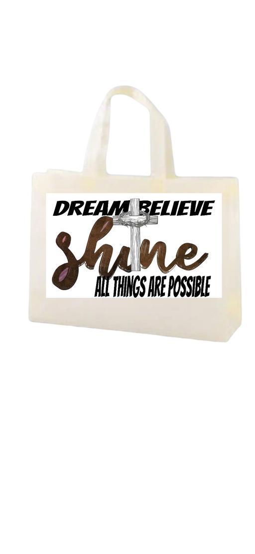 Buy & Sell Nottinghamshire Broxtowe - Photos for bag tote quality printed dream believe