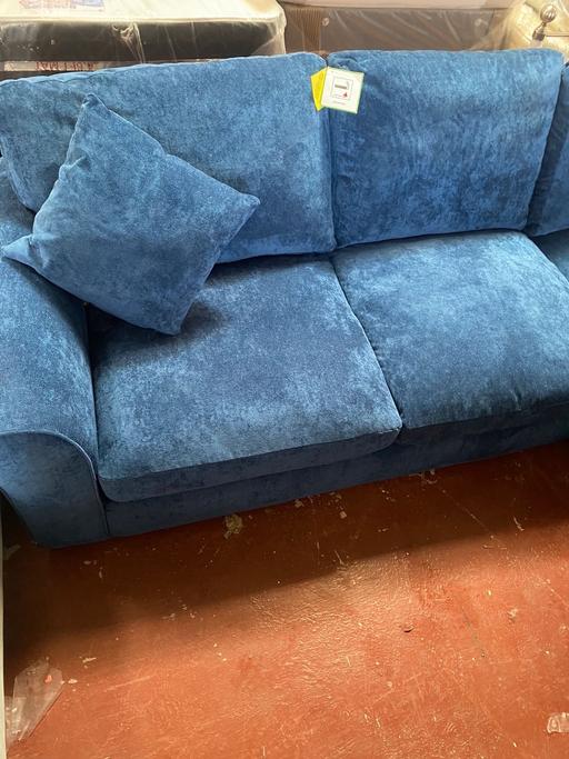 Buy & Sell Warwickshire Warwick - Photos for Taylor Fabric Right Hand Corner Sofa - Blue