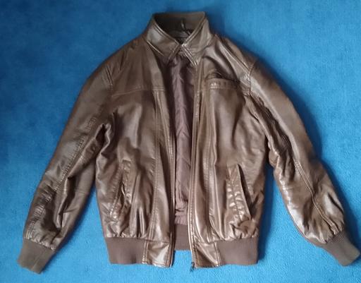 Buy & Sell West Midlands Sandwell - Photos for Imitation brown leather jacket