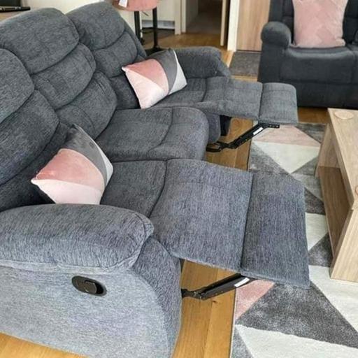 Buy & Sell Dudley Town Centre Dudley - Photos for GRAND SALE 🤩 Grey Fabric Recliners