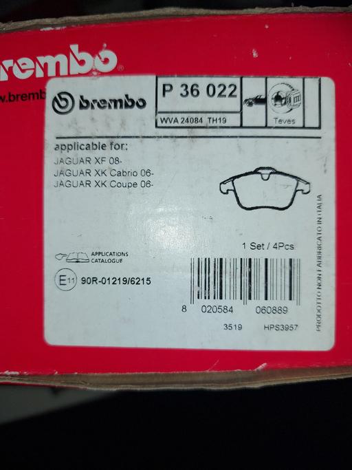 Vehicles North West London Harrow - Photos for jaguar car front discs and pads. brembo