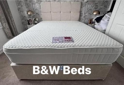 Buy & Sell South Yorkshire Rotherham - Photos for Divan base, mattress and headboard