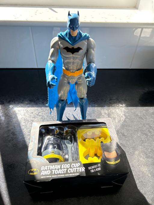 Buy & Sell Derbyshire Bolsover - Photos for Brand New Un-opened Batman Egg Cup and Toast