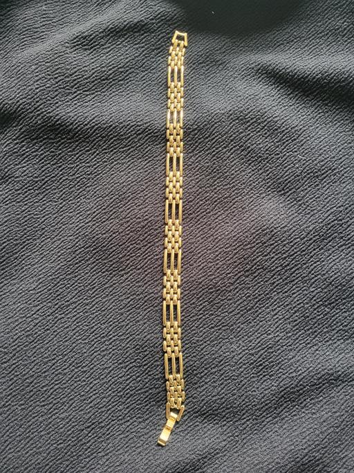 Buy & Sell West Midlands Dudley - Photos for Gold plated gate bracelet