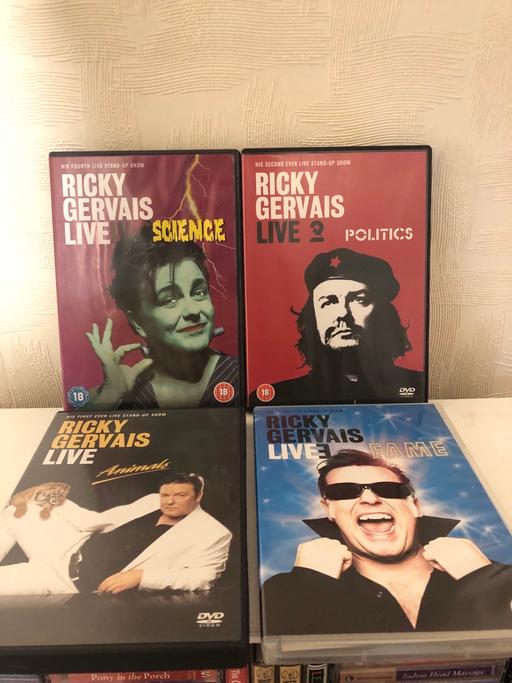 Buy & Sell Lancashire South Ribble - Photos for Ricky Gervais - DVD x 4