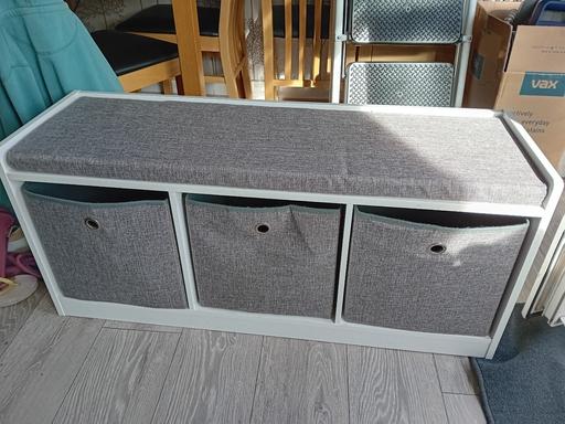 Buy & Sell Hertfordshire Broxbourne - Photos for Shoe storage with seat cushion