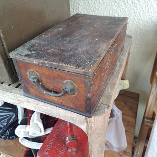 Buy & Sell Shropshire Telford and Wrekin - Photos for old wooden tool box