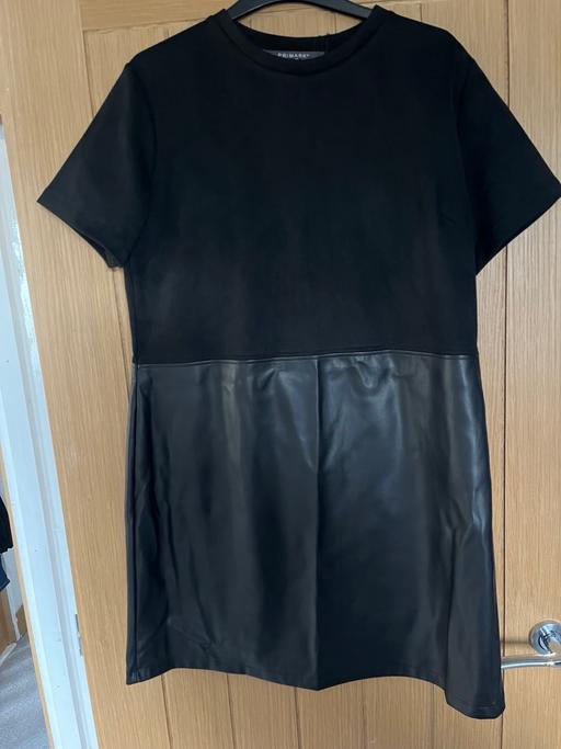 Buy & Sell Derbyshire North East Derbyshire - Photos for Suede and leather effect dress 14 NWT