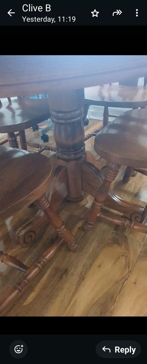 Buy & Sell South East London Crystal Palace - SE20 - Photos for extendable dinning table and chairs