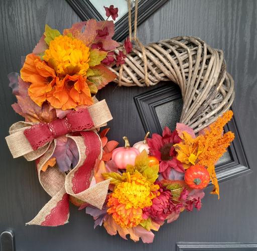 Buy & Sell West Midlands Walsall - Photos for Handmade Autumn Pumpkin front door wreath