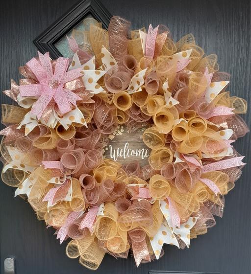 Buy & Sell West Midlands Walsall - Photos for Decomesh Welcome Sign Front Door Wreath