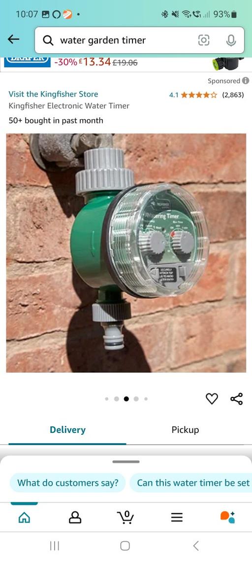 Buy & Sell Greater Manchester Stockport - Photos for GARDEN WATER TIMER