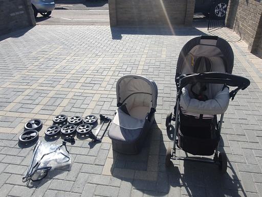 Buy & Sell Barking and Dagenham - Photos for Hauck Shopper SLX travel system with car seat