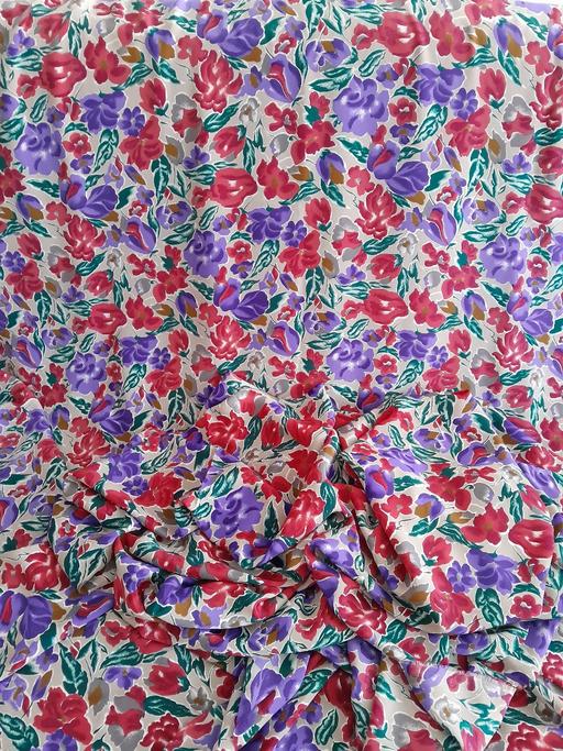 Classes West Midlands Birmingham - Photos for Purple Floral Asian Suit Fabric 5 Yards 🌷