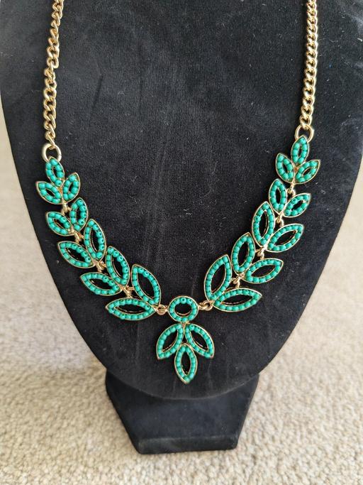 Buy & Sell South East London Croydon - Photos for NEW Oasis Green/Turquoise Beaded Necklace