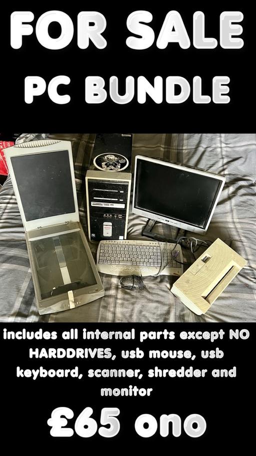 Buy & Sell Bedfordshire Central Bedfordshire - Photos for PC BUNDLE (no hard drives)