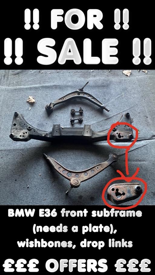 Vehicles Bedfordshire Central Bedfordshire - Photos for BMW E36 FRONT SUBFRAME ETC