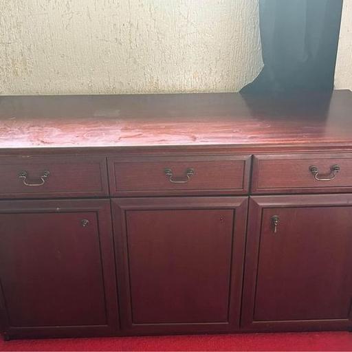 Buy & Sell West Midlands Birmingham - Photos for Dark oak wood dresser/sideboard